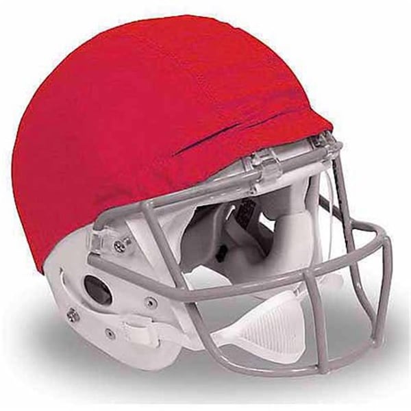 Alleson Athletic Scrimmage Helmet Covers, Scarlet, 12PK 1071993 - main